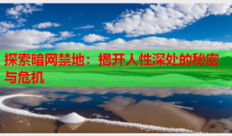 探索暗网禁地：揭开人性深处的秘密与危机