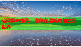 暗网黑市揭秘：潜藏在黑暗中的交易世界