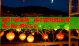 暗区禁网删除：轻松清理隐私数据，保护你的网络安全