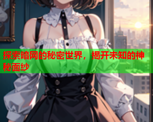 探索暗网的秘密世界，揭开未知的神秘面纱