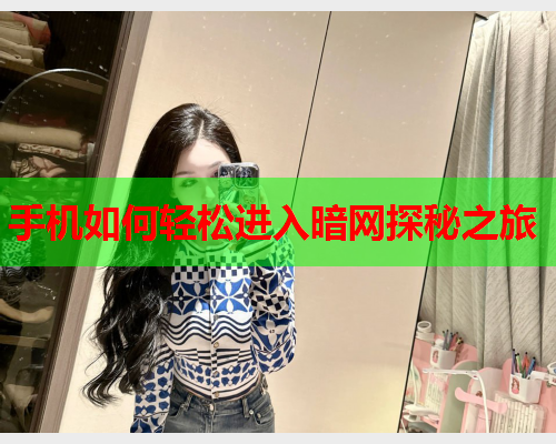 手机如何轻松进入暗网探秘之旅