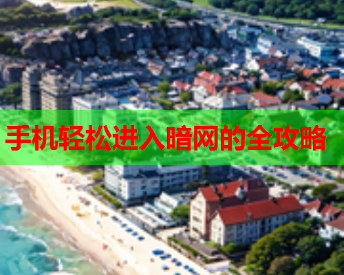 手机轻松进入暗网的全攻略