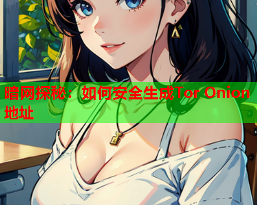 暗网探秘：如何安全生成Tor Onion地址