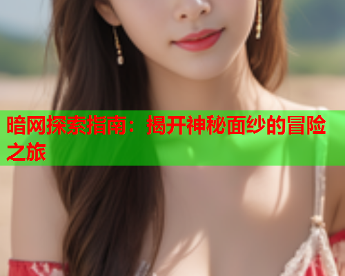 暗网探索指南：揭开神秘面纱的冒险之旅