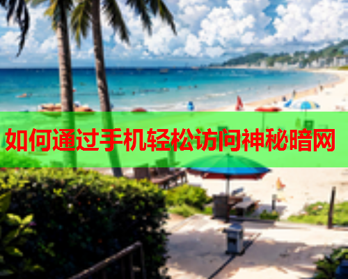 如何通过手机轻松访问神秘暗网