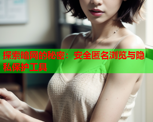 探索暗网的秘密：安全匿名浏览与隐私保护工具
